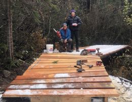 km 2.1 bridge completion 2025 10