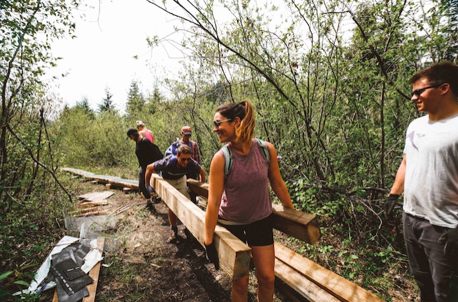 Watersprite Boardwalk Construction